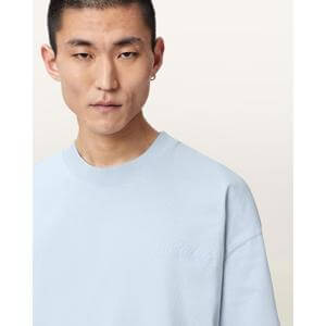 AllSaints Odyssey Oversized Short Sleeve Crew T-Shirt
